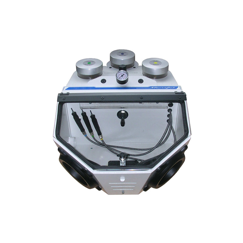 microjet3 microjet2  双缸体台式喷砂机